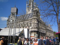 Markt und Rathaus von Middelburg